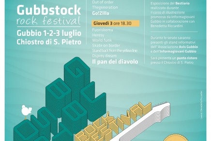GUBBSTOCK ROCK FESTIVAL 1 – 2 – 3 luglio 2014