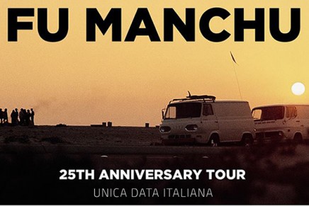Fu Manchu in Italia a ottobre