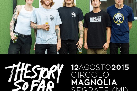 The Story So Far: il 12 agosto live a Milano