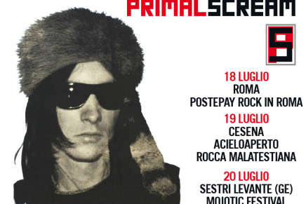 Primal Scream: tre date in Italia a luglio