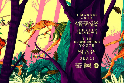 Sub Cult Fest 2016: La prima preview En Plein Air il 1 maggio all’Anfiteatro del Venda (Pd)
