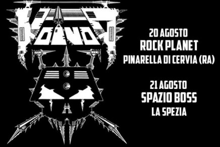 Voivod: in Italia ad agosto