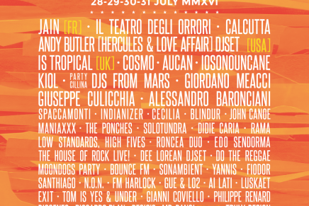 Apolide Festival 2016: la lineup