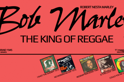 Bob Marley: un’infografica per celebrare il 35° anniversario della sua scomparsa