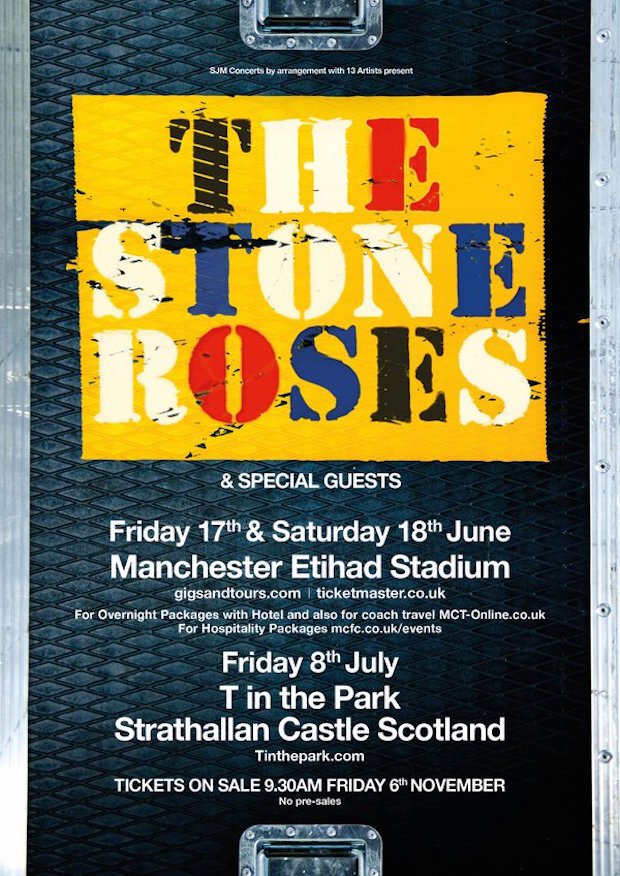 stone roses reunion tour