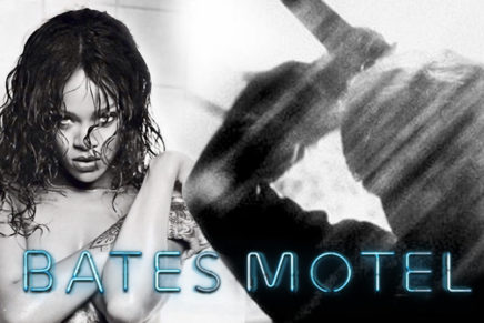 Rihanna nella doccia di Psyco!