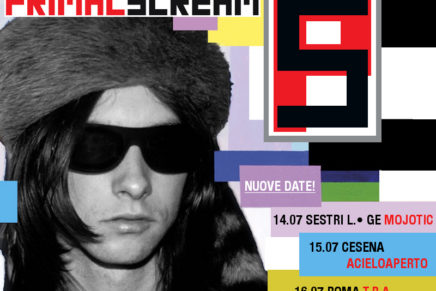 Primal Scream: tre date a luglio