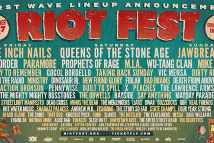 Riot Fest 2017: ecco i primi nomi della lineup