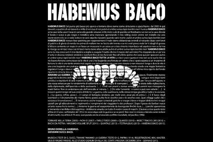 Bachi Da Pietra: a maggio esce “Habemus Baco” Bachi Da Pietra: a maggio esce “Habemus Baco”