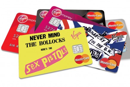 Punk Rock Brand: i Sex Pistols su una carta di credito