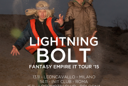 Lightning Bolt: in Italia per tre date