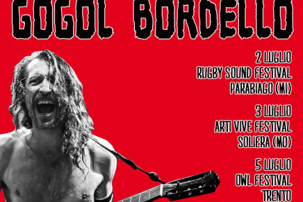 Gogol Bordello: 3 date a luglio