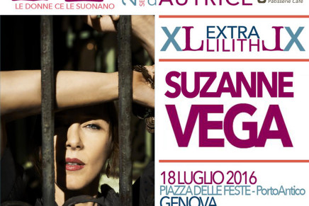 LILITH Festival 2016: Suzanne Vega è il primo headliner annunciato